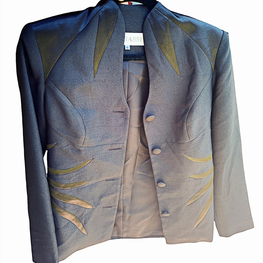 Vintage Isassi blazer coat